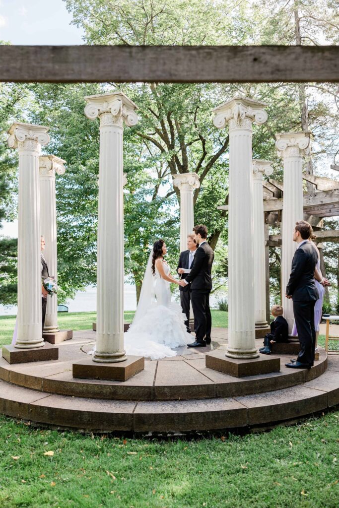 Intimate Wedding at Noerenberg Gardens - Wayzata Minnesota 